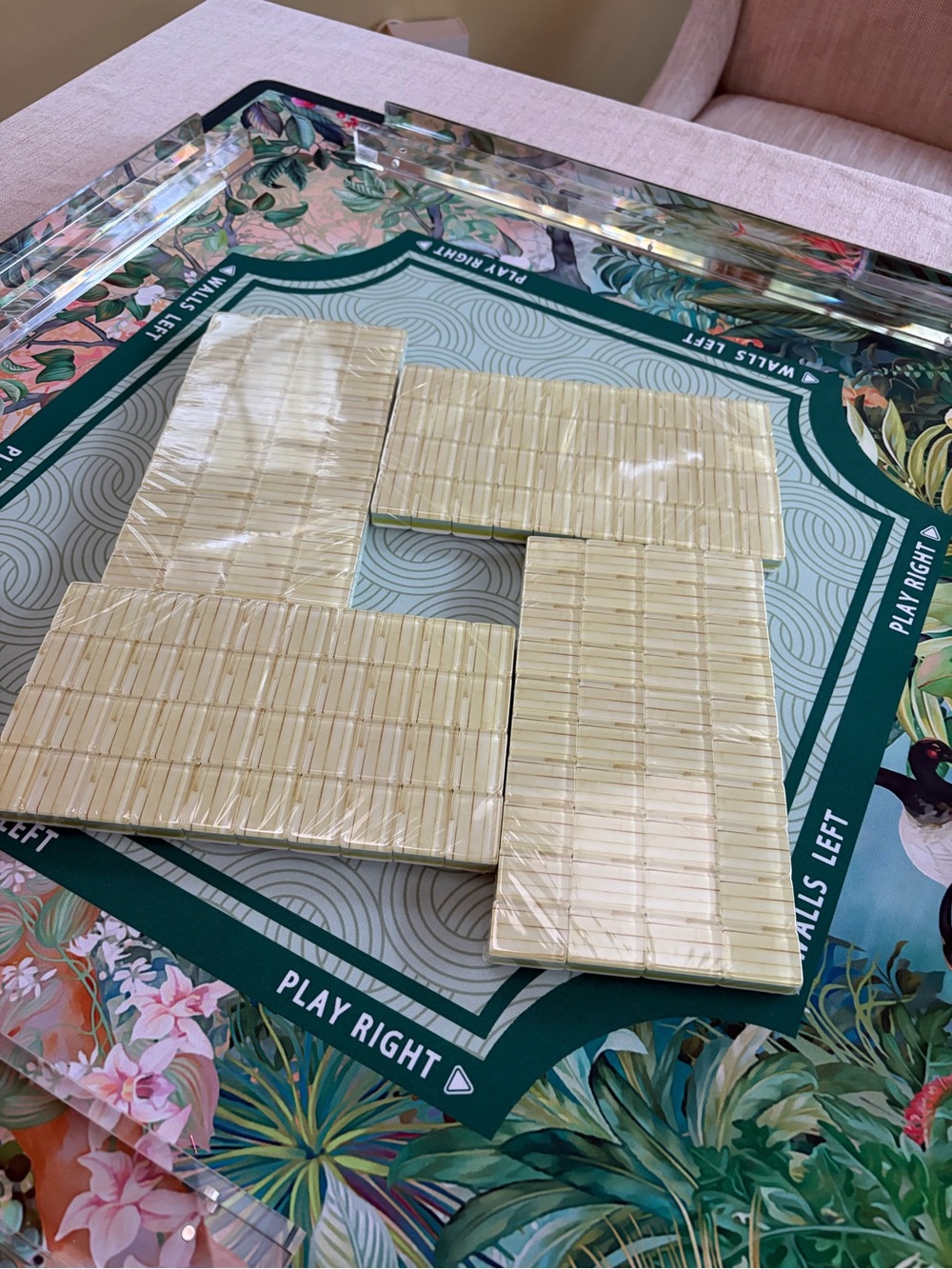 Newπ Bamboo Mahjong Tiles ποΈ and Tile Bag - Picture 2 of 15